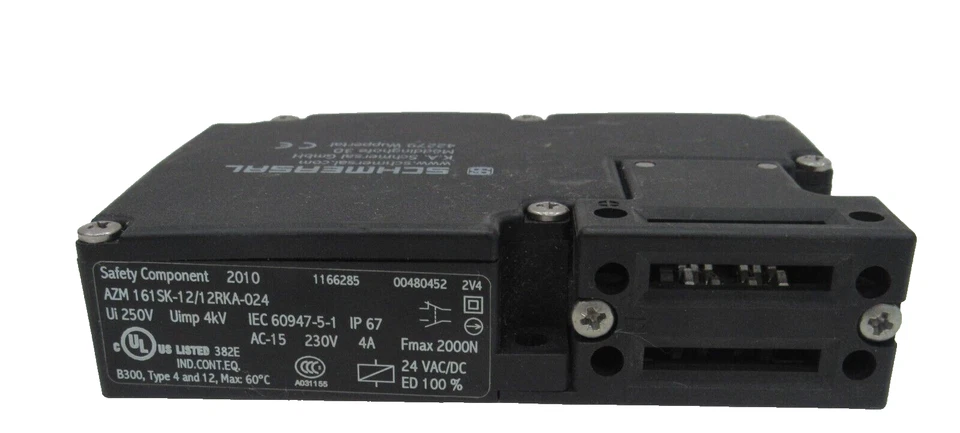 全新 SCHMERSAL AZM 161SK-12/12RKA-024 安全开关 AZM161SK1212RKA024 无钥匙 — 第 2/3 张图片