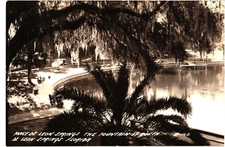 Real Photo RPPC Postcard Fountain of Youth Ponce De Leon Springs FL Unused 1930s