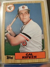 1987 Topps Cal Ripken  # 784 Baltimore Orioles  Baseball Card