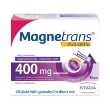 STADA Magnetrans® duo-active granules 400mg 2 x 20 = 40 sachets