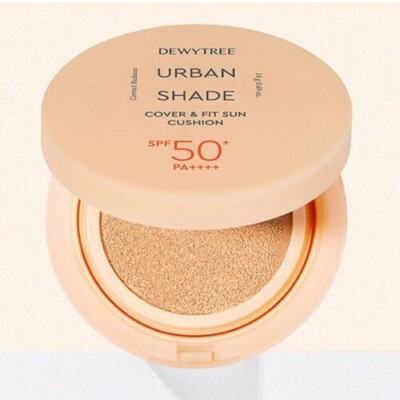 Dewytree Urban Shade Cover & Fit Sun Cushion SPF50+ PA++++ Sun Screen K-beauty