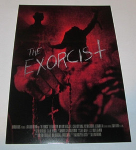 Vintage Scary Devil Satan Horror Movie Card Postcard Size The Exorcist (4th)