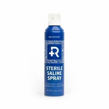 Recovery Sterilized Saline Wash Spray   7.4oz   Case of 36 Spray Cans