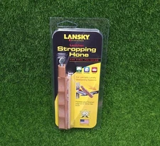 Lansky Leather Stropping Polishing Hone for Final Polishing, Brown - HSTROP