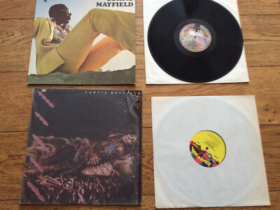 Curtis Mayfield [2 LP Vinyl] Curtis Mayfield ( Move on Up BUDDAH) +Give get Take
