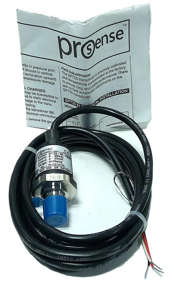 AutomationDirect SPT25-20-0300A PROSense 9-36 V DC 0-300 psi Pressure Transducer - Image 3 of 3