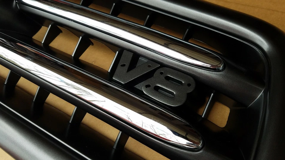 Se adapta a Toyota Sequoia 2001-2004 parrilla gris con cromo en parachoques delantero NUEVO Foto 2 de 2