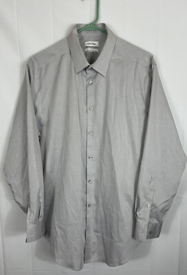 green emerald velvet dress Calvin Klein Men's Dress Shirt Slim Fit Stretch Flex Collar, Black, 14