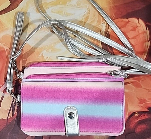 Nobo No Boundaries - Small Crossbody Pastel Purse Bag Multiple Compartments 2018