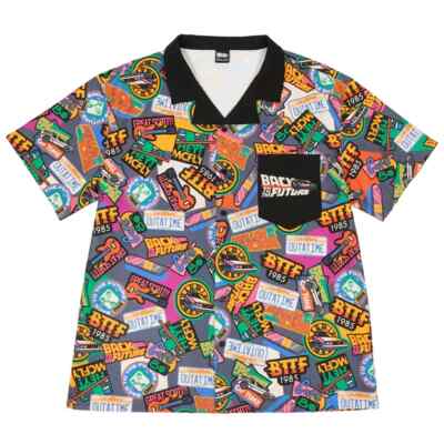 Universal Studios] Back to the Future Shirt Size M/L Multicolor