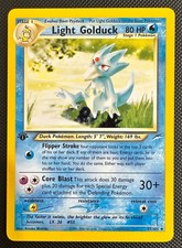 Pokmon 2002 Neo Destiny 1st Edition Light Golduck 47105 Nm - Never Played