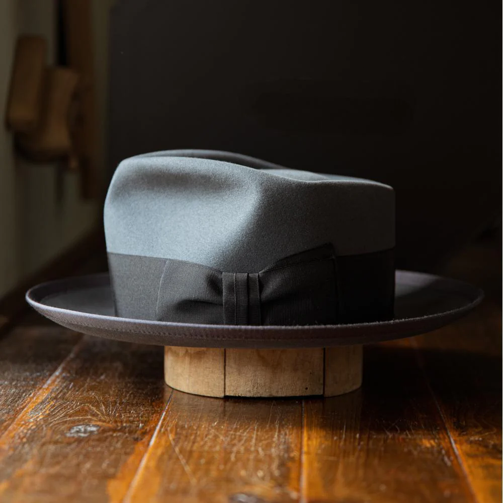 Classic Fedora Hat with 6cm Brim and 30mm Grosgrain Band for Timeless Style-image