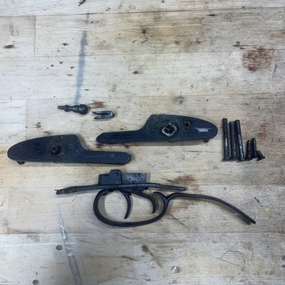T Barker Double Barrel Side Plate Trigger Group Screws Parts Kit Engraved