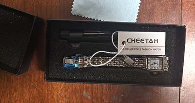 Cheetah Women's Two-Tone Analog Watch - Open Box