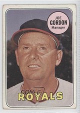 1969 Topps Joe Gordon #484 HOF 2u3