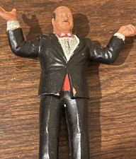 Mean Gene Okerlund 1986 LJN WWF Wrestling Figure Loose Vintage Titan Sports