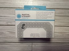 Martha Stewart Crafts Frame Border Punch DIAMOND LATTICE Scrapbooking Cartidge