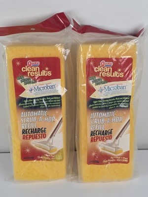 Quickie Clean Results Automatic Sponge Mop Refill #0442CR #045CR NOS SEALED