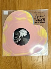 Taylor Swift Lover (Live From Paris) Heart Shaped Vinyl - NEW SEALED