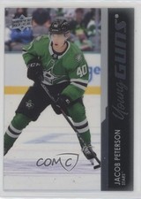 2021-22 Upper Deck Series 2 Young Guns Clear Cut Jacob Peterson #492 03uh