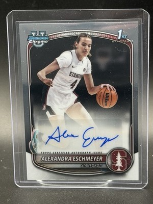 ALEXANDRA ESCHMEYER 2025-26 BOWMAN CHROME 1ST ROOKIE AUTO