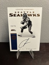 2016 Panini Encased - Scripted Signatures /75 CJ Prosise Auto #SS-CJP (RC)