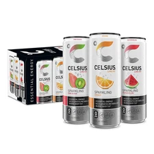 Celsius Sparkling Core Variety Pack, 12 fl. oz., 18 pk