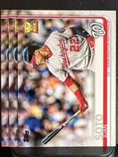 (3X) Juan Soto 2019 Topps Series One Gold All-Star Rookie Cup #213 Nationals 🍒