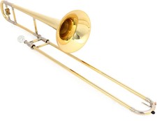 Yamaha YSL-897Z Custom Z Professional Trombone - Clear Lacquer with Yellow Brass