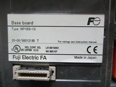 Fuji Electric Micrex SX Base Board NP1BS-13 Used | eBay