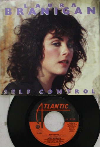 Pop Picture Sleeve 45 Laura Branigan - Self Control / Silent Partners On Atlanti