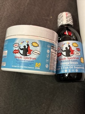 Combo Simple Spectrum Vitamin Supplement, Nutritional Support W/Omega 3 Fish Oil