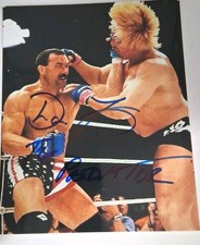 DON FRYE UFC MMA HALL OF FAMER AUTO PHOTO W/  INSCRIPSION COA FREE SHIPPING!