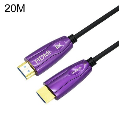 Cavo HDMI 2.1 In Fibra Ottica 8K 4K 9,1m - 48Gbps, HDR Dinamico, EARC, Per PS5, PC, TV