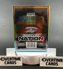 2025 Leaf Football Nation Factory Sealed Jumbo Hobby Box