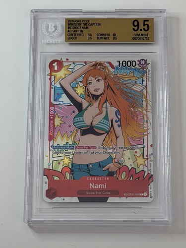 Nami (Tournament Pack Vol. 3 Winner) graded BGS 9.5 for sale on eBay