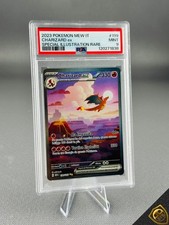 Pokemon CHARIZARD EX 199/165 PSA 9 MEW 151 Special Italiano Strong