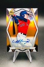 2022 Bowman Draft MIKEY ROMERO Bowman Invicta Auto Orange /25 Boston Red Sox