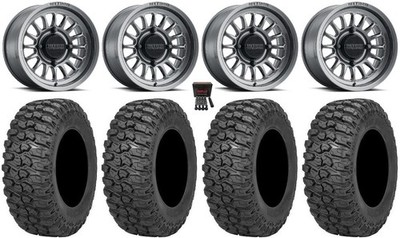 Method 411 15'' Wheels Ti (5+2) 35'' Trail Saw 2.0 Tires RZR XP 1000 / PRO XP