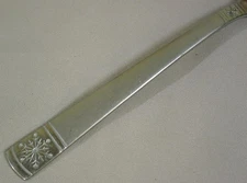 Oneida Silver, 2007 Winter Frost Pattern, Stainless, Frost Hdl, Snowflake Acct