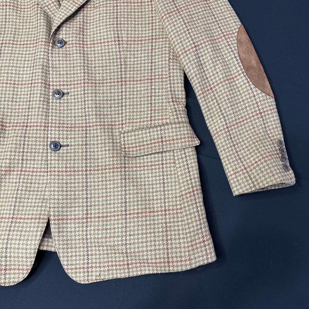Pendleton Wool Check Jacket 40 Beige Wool/Cotton/… - image 6