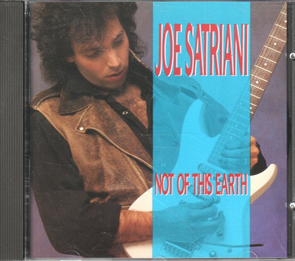 Joe Satriani Not of This Earth CD UK Issue Pressed In France Food For Thought