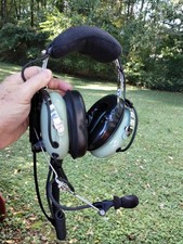 David Clark H10-36 Pilot's Headset for Helicopter or Airplane, used