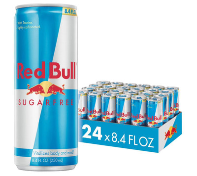 Red Bull Energy Drink Sugar Free 8.4 Fl oz. (Pack of 24)  Fast DELIVERY