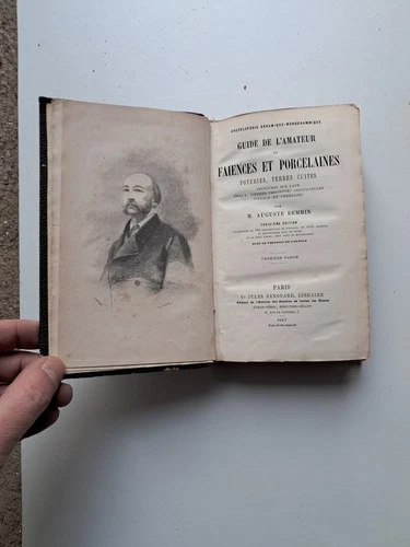 Guide de l'amateur de faiences et porcelaines Auguste Demmin 1867 3eme Edition
