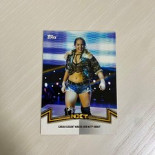 WWE NXT Sarah Logan Trading Card 2018 Topps Women's Evolution Memorable