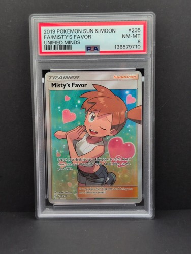 Misty's Favor graded PSA 8 for sale on eBay