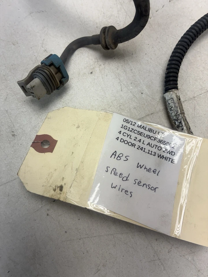 Cableado sensor de velocidad de rueda ABS delantero izquierdo, derecho Malibu LT 2008-2012 22857103 Foto 2 de 4