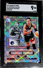 2025 Donruss WNBA Napheesa Collier Lynx Franchise Features Diamond #1 SGC 9