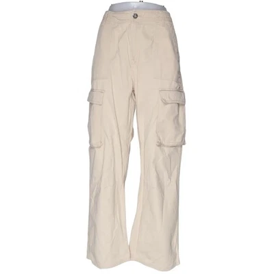 Bershka, pantalon cargo, taille : 38, beige, autre, femmes #lAB - Photo 1/4